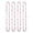 Pink, variant on 8 Pcs Colorful Happy Birthday Party Beads Necklaces Birthday Party Beads necklaces Supplies Favors