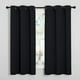 thumbnail image 2 of Cortinas opacas NICETOWN para Halloween, 42 x 160 cm, color negro, 2 of 8