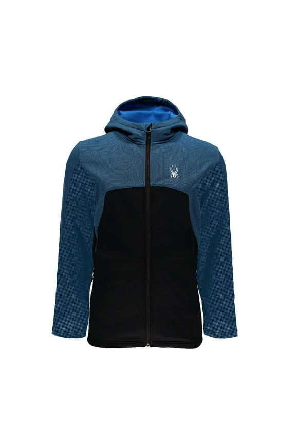 Men's Capitol Full Zip Hoody Insulator Jacket, French Blue Black,M - US