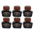 thumbnail image 2 of (2 pack) Thornton's Luxury Goods Fountain Pen Ink Bottle, 30ml, Pack of 6,  Brown, 2 of 6