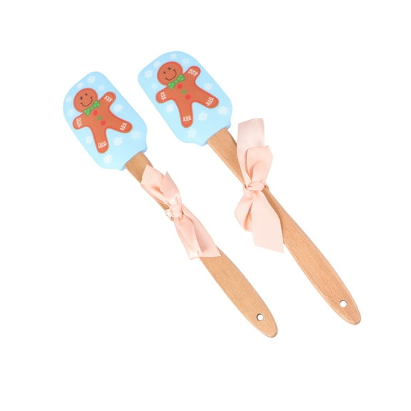 Supvox Adorable Christmas Kitchen Gadget Multi for Mixing Butter and Scraping Cream 2Pcs