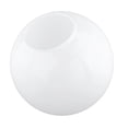 thumbnail image 1 of Glass Globe Lamp Shade Easy to Install DIY Crafts 2.56-2.76inch Fitter Opening Handmade Lighting Fixture Replacement for Chandelier Pendant Light - White Clear D15cm, 1 of 10