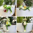 thumbnail image 2 of Miniature Frog Figurines Plant Decorations for Pots, Funny Tipsy Frog Garden Decor Outdoor Decoration Frog Statue Planter Hugger Gift for Flower, Yard, Lawn Ornament, Picture Frame Decoration, 2 of 13