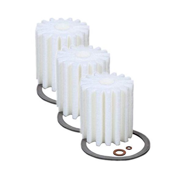 3 (Three) RF-1 Micron Rated Fuel Oil Filters Fit 1A-25A 77B Eddington S-254 Fed A77 Sears 8055 Sid Harvey XF-25/264 Mitco 264 AutoFlo F-300