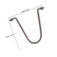 thumbnail image 4 of OULII 1 Set V Shaped Rain Chain Clip for Outdoor Use Metal Gutter Adapter, 4 of 8