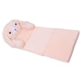 thumbnail image 4 of Sofá extraíble para niños, sofá plegable para niños, sofá cama rosa abatible para niños, sofá cama abierto abatible para niños, construido para durar, 4 of 8