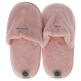 thumbnail image 1 of Pantuflas de toalla rosas grandes Cool Enough Studio para mujer 1 par Zapatillas Dama, 1 of 1