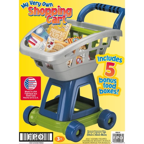 american plastic toys shopping cart