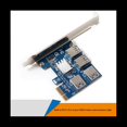 thumbnail image 6 of PCIE PCI-E PCI Express Riser Card 1X to 16X 1 to 4 USB 3.0 Slot Multiplier Hub Adapter, 6 of 6