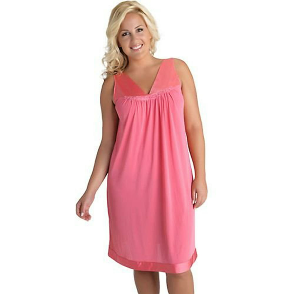 Vanity Fair - Vanity Fair Women's Coloratura Sleepwear Short Gown 30107 ...