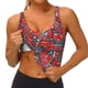 thumbnail image 3 of Fotbe Fire Sign Sujetador Deportivo Largo sin Aros para Mujer con Almohadillas y Soporte Medio, Transpirable y Absorbente, Camiseta Tipo Chaleco o Tank Top-Medium, 3 of 8
