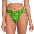 thumbnail image 1 of Balery Corn 4 Tangas de Algodón para Mujer con Estampado – Ropa Interior Sexy, Transpirable, G-string-3X-Large, 1 of 6