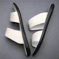 thumbnail image 6 of Men's Slip On Slides Sandals Comfortable Lightweight Open Toe Anti-Slip Flat Summer Casual Slippers Indoor Outdoor Walking Beach Sandals, 6 of 8