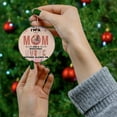 thumbnail image 4 of I'm a Pitbull Mom and a Registered Nurse Nothing Scares Me Ceramic Round Ornament Terrier Dog Lover Home Tree Decor - 00002, 4 of 5