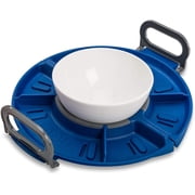 Mobi Folding Microwave Tray, Marine Blue, Plastic, 1 Pack