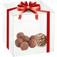thumbnail image 2 of Clear Plastic Gift Boxes 2"X2"X2" 48 Pack, 2 of 3