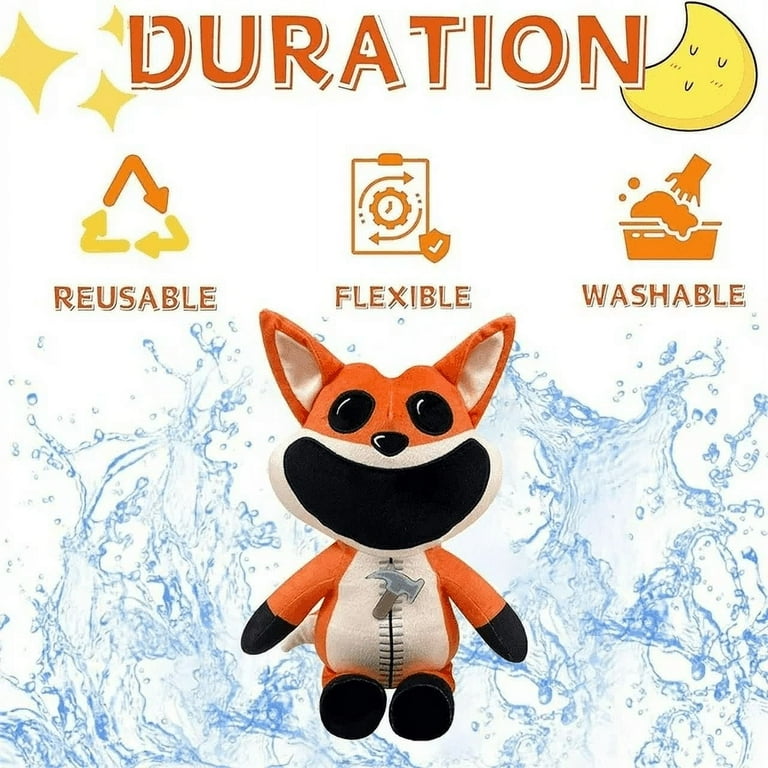 Poppy Playtime Smiling Critters Series Fox Plush 11.8 Poppy Playtime Smiling Critters Series Fox Plush 11.8