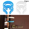 thumbnail image 1 of 4PCS Porte Garde de Sécurité U Forme Bébé Preuve Porte Bouchon Doigt Pince de Garde, 1 of 10