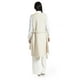 thumbnail image 4 of Chaleco Teddy con cinto Roman Fashion /Juvenil, 123 (Hueso) beige CH, 4 of 6