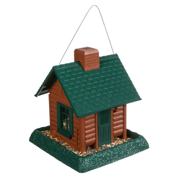 Mangeoire Cabane en bois rond (Log Cabin) de North States - Brun