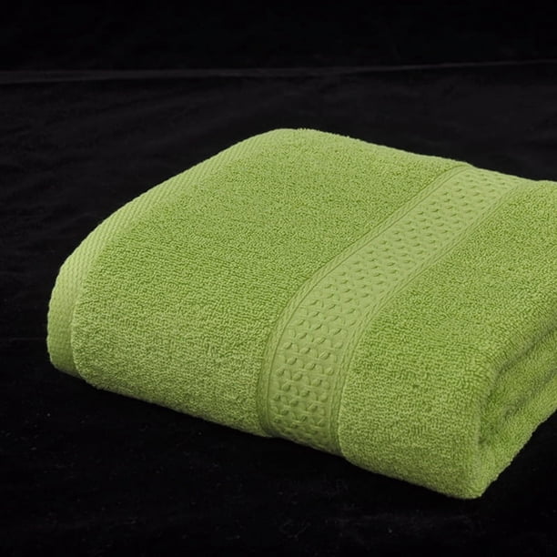 Toalla de baño de algodón liso, toalla de baño de algodón absorbente suave para el hogar, toalla de baño de carretera lisa, 11 colores