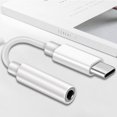thumbnail image 1 of [TOP.SALE]Portable Type-C Digital Audio Adapter Cable Type C To 3.5mm Headphone Adapter Digital Audio Adapter Cable, 1 of 10