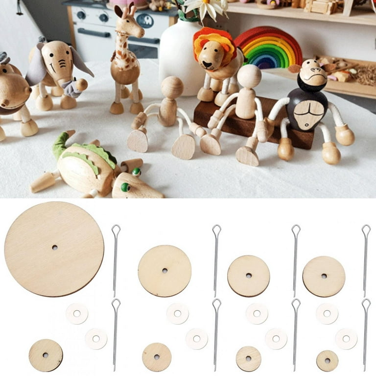 16 Mm Plastic Joints for Dolls/plush Animals/teddy Bears Set of 4 Doll  Joints Bear Joints Plastic Doll Joints Joints 