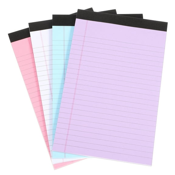 4 Pcs Small Note Pads Note Pads 5x7 Color Note Pad 20.30X12.70X0.10CM