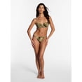 thumbnail image 2 of Kacey Lee Women's and Women's Plus Underwire Bikini Top with Seaming, Sizes XS-3X, 2 of 5