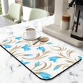 thumbnail image 2 of Waterproof & SlipResistant Coffee Drying Mat 19.5x12in, Super Absorbent Diatom Mud, QuickDry Fabric, Easy to Clean, Coffee Mat Decorative Pattern Design, 2 of 7