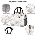 thumbnail image 4 of Unicorn and Butterfly White Pattern Insulated Leakproof Lunch Box for Work, Lunch Bag for Women Men, Loncheras Para Mujer for Beach Travel Picnic Camping, 4 of 6