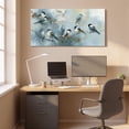 thumbnail image 4 of 1.5-Inch Thick Canvas Print Wall Art for Living Room, Bedroom, Office or Entryway – Decorative Wall Decor with Birds Perched On Branches With Leaves -40 x 20 x 1.5 in, 4 of 9