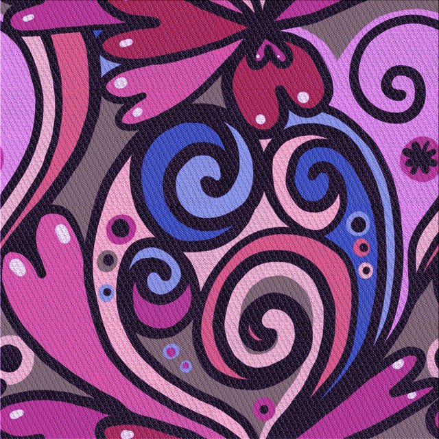 Ahgly Company Tapis d'Intérieur Lavable en Machine Carré Transitionnel Prune Velours Violet, 6 Pieds Carré