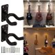 thumbnail image 4 of Soporte de pared para guitarra [paquete de 3], gancho de metal antideslizante para guitarra acústica, electrónica, clásica, de bajo o ukelele en sala de estar, estudio o sala de exposición, 4 of 5