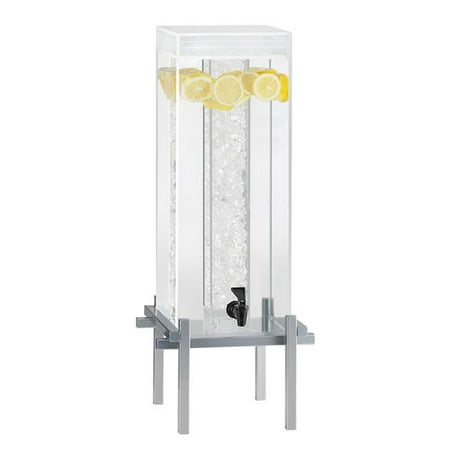 

Cal Mil 1132-5-74 5 gal Beverage Dispenser Silver - 11.625 x 11.875 x 28.875 in.