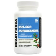Brain Forza® - KSM-66 Ashwagandha 1000 mg. - 90 Vegetarian Capsules