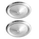 thumbnail image 1 of HEANUJJ 2Ud Tapas Redondas Para Taza De Acero Inoxidable Con Práctico Y Bordes Suaves, 1 of 7