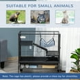 thumbnail image 3 of PawHut 3-Tier Small Animal Cage, Ferret Cage Large Chinchilla Cage, 3 of 8