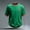 Green, variant on Graphic Logo Printed Casual Short Sleeve T Shirt for Daily Wear Comfort Men’s Top Exquisite Print Tees
