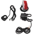 thumbnail image 4 of 24V 36V 48V Electric Bike Light, Durable Heat Resistant Corrosion Resistant Double Switch Bike Front and Rear Light Set Nonslip with Screw for Riding, 4 of 7