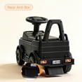 thumbnail image 2 of HEIMILI Kids Push Car, Licensed Mercedes-Benz Unimog,Toddler Ride On Toy with Anti-Slip Wheels & Safety Bumper Guards, Foot to Floor Toy for Indoor & Outdoor,Black, 2 of 7