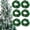 Green, variant on 6 Roll 50 Feet Christmas Wire Garland, Tutuviw Christmas Wire Garland Red and White Tinsel Garlands Decorations Candy Cane Tinsel Wire Garland for Xmas Tree Home Party Decor