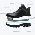 thumbnail image 3 of Steel Toe Cap Work Trainers Men Safety Trainers Women Lightweight Comfortable Safety Shoes Puncture Proof 6-10.5, 3 of 7