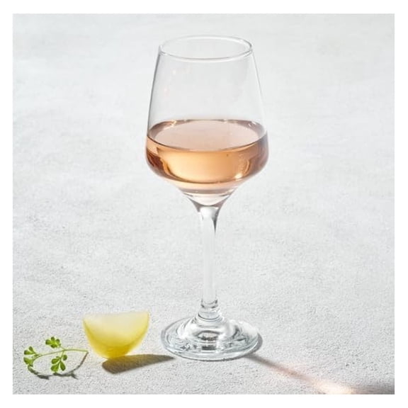 Wine Glasses, Set of 8 Red Wine Glasses, 12.75 Ounce Clear Wine Glass, Classic, Durable European Stemware