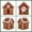A, variant on 3D Diamond Painting Gingerbread House Kit, DIY Christmas Craft Kit for Beginner & Adults, Tabletop Ornament & Tree Hanging Holiday Decor for Indoor Outdoor
