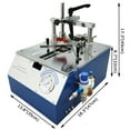 thumbnail image 2 of Desktop Pneumatic Picture Frame Nail Angle Machine Picture Frame Splicing Machine, 2 of 13