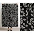 thumbnail image 3 of Soimoi Cotton Canvas Fabric Yardage - Printed Leaves, Black | 56" Wide | Ideal for Sewing, Upholstery, Tote Bags, Home Decor & More, 3 of 7