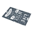 thumbnail image 3 of MKHERT Every Summer Has A Story Doormat Non-slip Bath Mat Floor Mat 30x18 inch, 3 of 3
