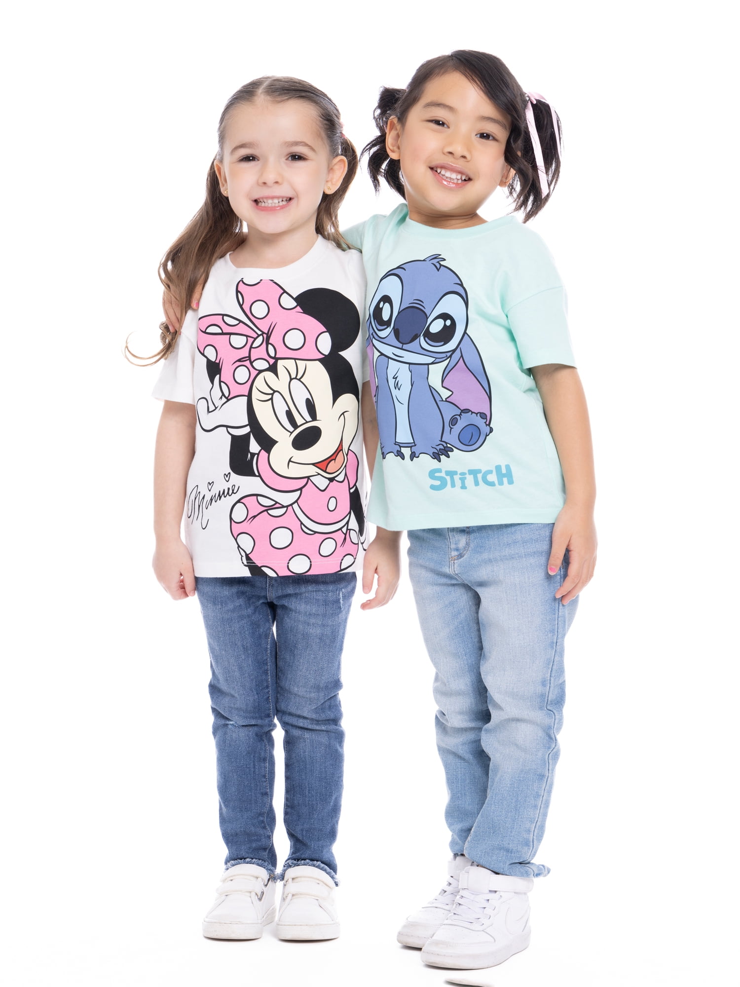 Minnie Mouse Toddler Graphic Short Sleeve Crewneck Tee, Sizes 12M-5T