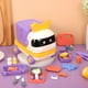 thumbnail image 5 of 1 Juego de juguetes de cocina, juego de simulación, accesorios para banco de cocina, juguetes de cocina para niños, juego de comida, coche para tirar, juguetes para niños con almacenamiento, 5 of 5